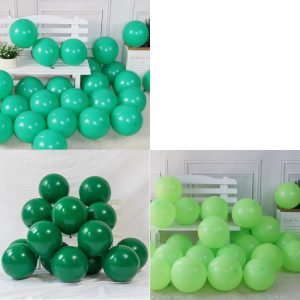 Jungle Green / Green / Lime Green 10 Inch Balloon