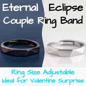 Eternal Eclipse Couple Ring Bands