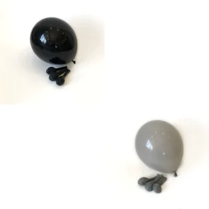 Black / Grey 10 Inch Balloon