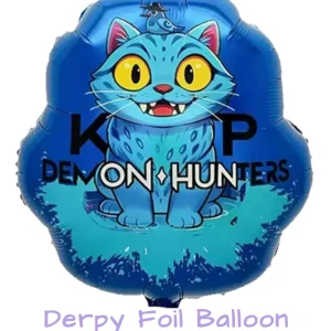 K Pop Demon Hunter Derpy Foil Balloon