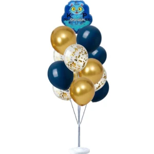 Golden Song Series: Derpy (Midnight Gold Glitters Edition) Balloon Stand DIY Bundle