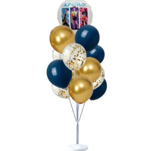 Golden Song Series: Huntrix (Midnight Gold Glitter Edition) Balloon Stand DIY Bundle