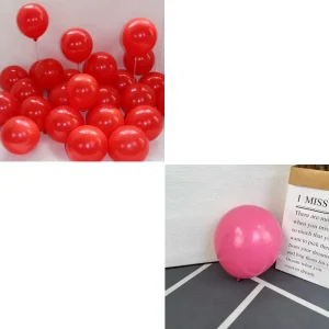 Flamingo Red / Red 10 Inch Balloon