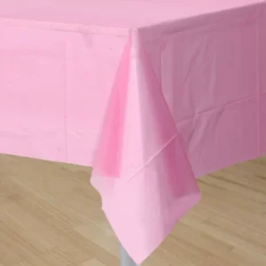 Disposable Pink Party Table Cover