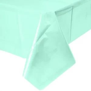 Disposable Cyan Party Table Cover