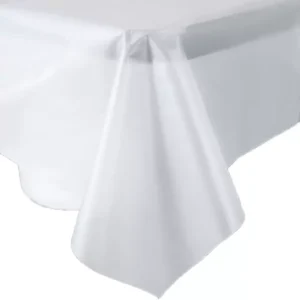 Disposable White Party Table Cover